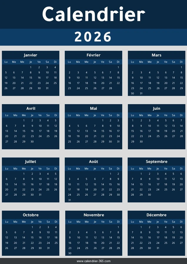 calendrier-professionnel-2026